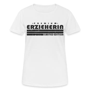 Erzieherin Limited Edition Pädagogin - Frauen T-Shirt atmungsaktiv - Weiß - Vorne - AI Model Female 172 dark (172cm)