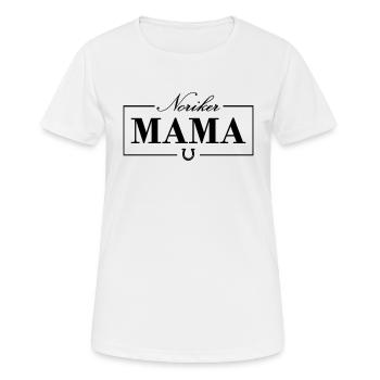 Noriker Mama Reiter Pferde Noriker - Frauen T-Shirt atmungsaktiv - Weiß - Vorne - AI Model Female 172 dark (172cm)