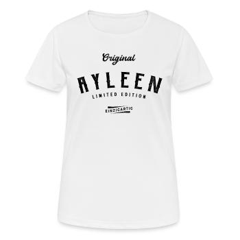 Ayleen Limited Edition - Frauen T-Shirt atmungsaktiv - Weiß - Vorne - AI Model Female 172 dark (172cm)