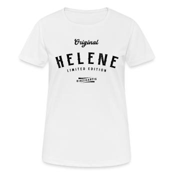 Helene Limited Edition - Frauen T-Shirt atmungsaktiv - Weiß - Vorne - AI Model Female 172 dark (172cm)