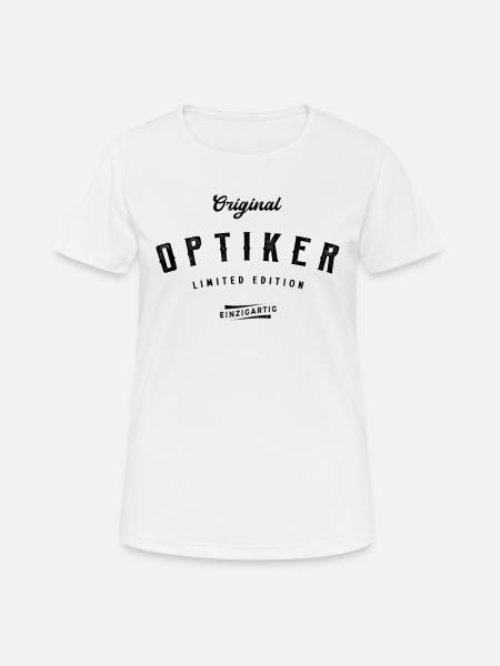 Optiker Limited Edition - Frauen T-Shirt atmungsaktiv - Weiß