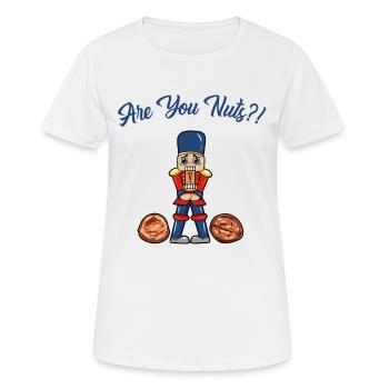 Are You Nuts Nussknacker Nutcraker Nutcraker - Women's Breathable T-Shirt - white - Front - AI Model Female 172 dark (172cm)