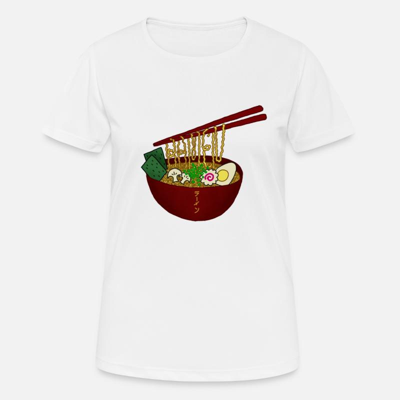 Ramen - Women's Breathable T-Shirt - white