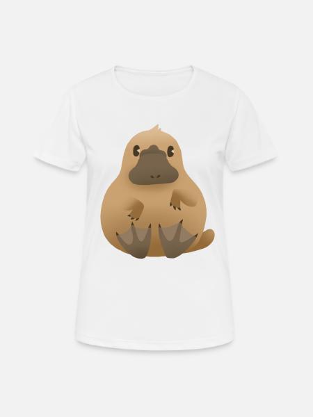 Platypus (platypus) - Women's Breathable T-Shirt - white