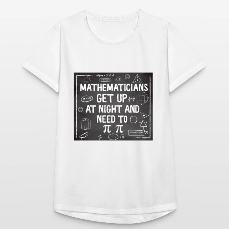 Math Mathématicien Math Funny Gift Pi T-shirt respirant Femme