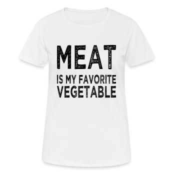 Grillen Metzger Schlachter Koch Fleischer Steak - Frauen T-Shirt atmungsaktiv - Weiß - Vorne - AI Model Female 172 dark (172cm)
