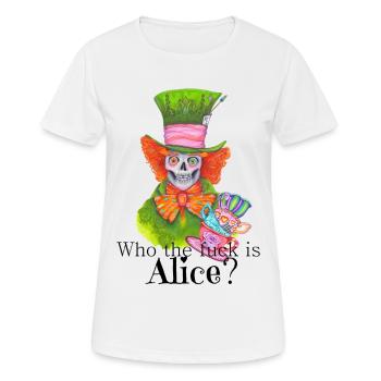Mad Eddy - Women's Breathable T-Shirt - white - Front - AI Model Female 172 dark (172cm)