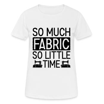 Nähen Und Schneidern Für Näher - Frauen T-Shirt atmungsaktiv - Weiß - Vorne - AI Model Female 172 dark (172cm)