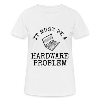 Software Ingenieur Informatiker Programmierer - Frauen T-Shirt atmungsaktiv - Weiß - Vorne - AI Model Female 172 dark (172cm)