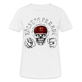 Kölsche Kraade - Frauen T-Shirt atmungsaktiv - Weiß - Vorne - AI Model Female 172 dark (172cm)