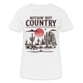 Rien que la campagne - T-shirt respirant Femme - blanc - Devant - AI Model Female 172 dark (172cm)