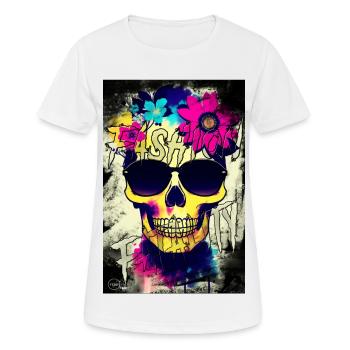 FASHION FATALITY 7 By Yume Origins - Women's Breathable T-Shirt - white - Front - AI Model Female 172 dark (172cm)