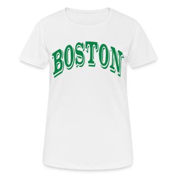 Boston - Women's Breathable T-Shirt - white - Front - AI Model Female 172 dark (172cm)