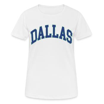 Dallas - T-shirt respirant Femme - blanc - Devant - AI Model Female 172 dark (172cm)