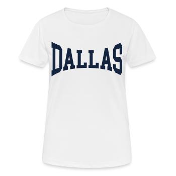 Dallas - T-shirt respirant Femme - blanc - Devant - AI Model Female 172 dark (172cm)