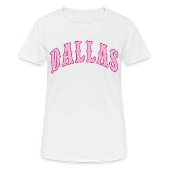 Dallas - T-shirt respirant Femme - blanc - Devant - AI Model Female 172 dark (172cm)
