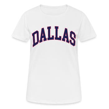 Dallas - T-shirt respirant Femme - blanc - Devant - AI Model Female 172 dark (172cm)