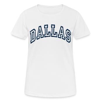 Dallas - T-shirt respirant Femme - blanc - Devant - AI Model Female 172 dark (172cm)