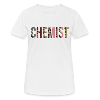 Chemist - Women's Breathable T-Shirt - white - Front - AI Model Female 172 dark (172cm)