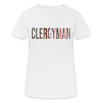 Prêtre - T-shirt respirant Femme - blanc - Devant - AI Model Female 172 dark (172cm)