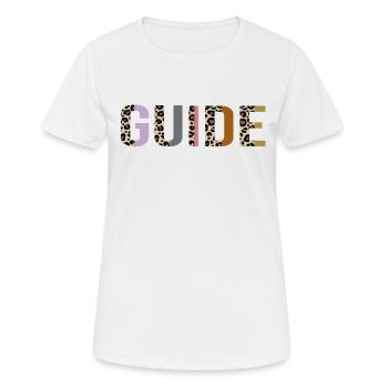Guide - T-shirt respirant Femme - blanc - Devant - AI Model Female 172 dark (172cm)