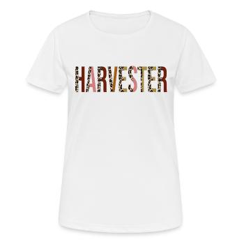 Harvester - Women's Breathable T-Shirt - white - Front - AI Model Female 172 dark (172cm)