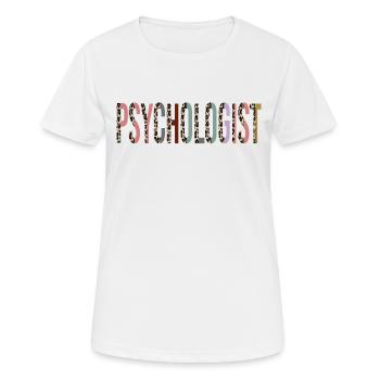 Psychologe - Frauen T-Shirt atmungsaktiv - Weiß - Vorne - AI Model Female 172 dark (172cm)