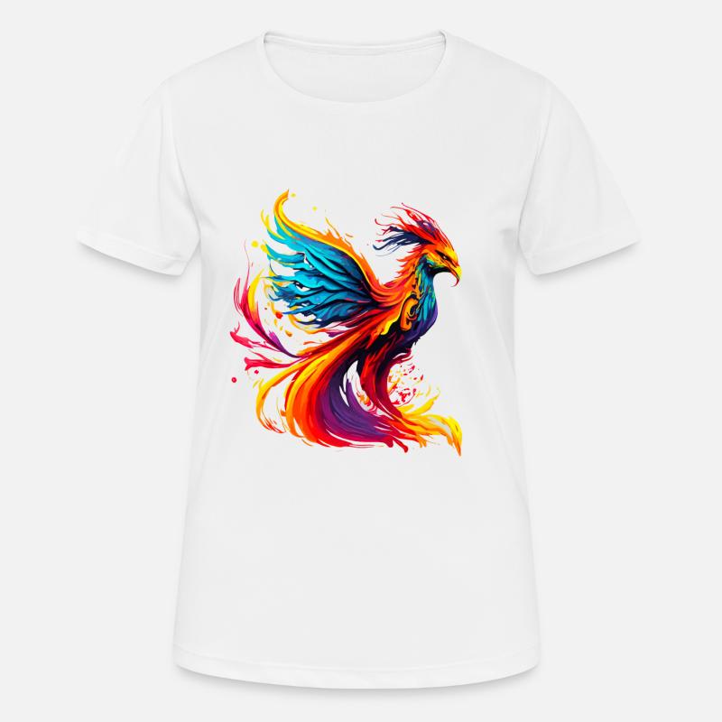 Phoenix - Women's Breathable T-Shirt - white