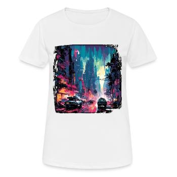 Apocalypse / Doomsday / Destruction / Anarchy - Women's Breathable T-Shirt - white - Front - AI Model Female 172 dark (172cm)
