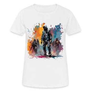 Apocalypse / Doomsday / Destruction / Anarchy - Women's Breathable T-Shirt - white - Front - AI Model Female 172 dark (172cm)