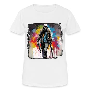 Apocalypse / Doomsday / Destruction / Anarchy - Women's Breathable T-Shirt - white - Front - AI Model Female 172 dark (172cm)