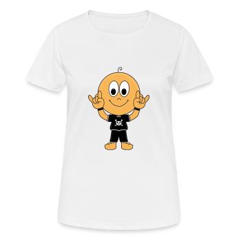 BABY - HEAVY METAL - ROCK - MUSIK - MUSIKER - Frauen T-Shirt atmungsaktiv - Weiß - Vorne - AI Model Female 172 dark (172cm)
