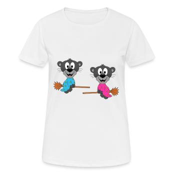 PANTHER - HEXEN - HEXENBESEN - LIEBE - LOVE - Frauen T-Shirt atmungsaktiv - Weiß - Vorne - AI Model Female 172 dark (172cm)