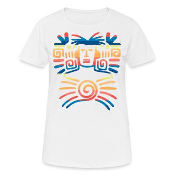 Maori tattoo - Women's Breathable T-Shirt - white - Front - AI Model Female 172 dark (172cm)