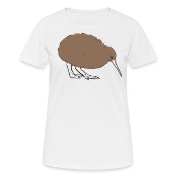Kiwi Kiwi Nouveau - T-shirt respirant Femme - blanc - Devant - AI Model Female 172 dark (172cm)