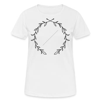 Mariage, mariage - T-shirt respirant Femme - blanc - Devant - AI Model Female 172 dark (172cm)