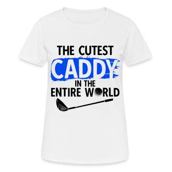 Golfplatz zum Golfen Golf - Frauen T-Shirt atmungsaktiv - Weiß - Vorne - AI Model Female 172 dark (172cm)