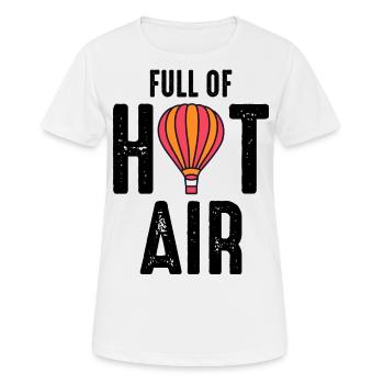 Montgolfière Montgolfière Montgolfière - T-shirt respirant Femme - blanc - Devant - AI Model Female 172 dark (172cm)