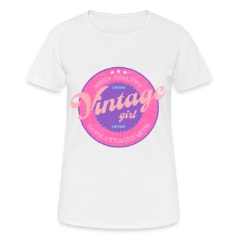 100% Attachiante - T-shirt respirant Femme - blanc - Devant - AI Model Female 172 dark (172cm)