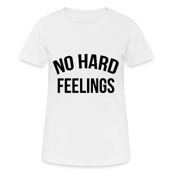 No hard feelings - Women's Breathable T-Shirt - white - Front - AI Model Female 172 dark (172cm)