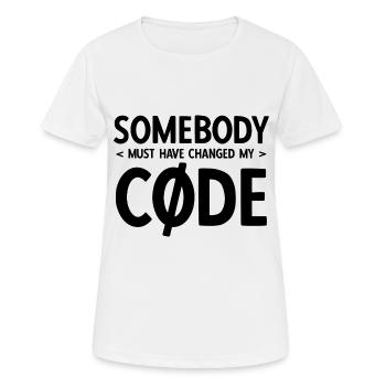 Software Ingenieur Informatiker Programmierer - Frauen T-Shirt atmungsaktiv - Weiß - Vorne - AI Model Female 172 dark (172cm)