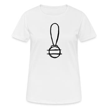 Egypte Ancien symbole Cruche à lait - T-shirt respirant Femme - blanc - Devant - AI Model Female 172 dark (172cm)