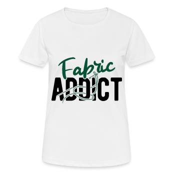 Nähen Und Schneidern Für Näher - Frauen T-Shirt atmungsaktiv - Weiß - Vorne - AI Model Female 172 dark (172cm)