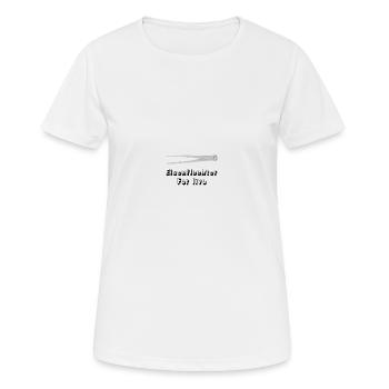steel fixers - Women's Breathable T-Shirt - white - Front - AI Model Female 172 dark (172cm)