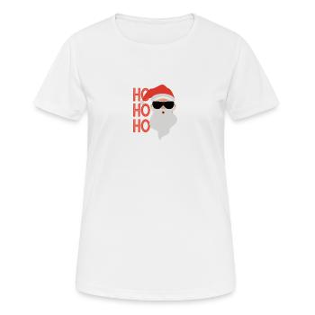 Santa Claus - Frauen T-Shirt atmungsaktiv - Weiß - Vorne - AI Model Female 172 dark (172cm)