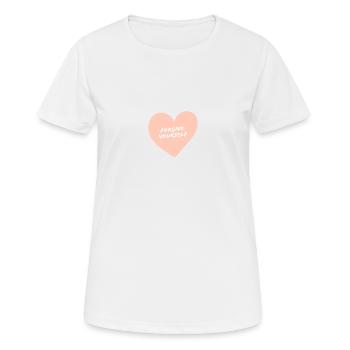 Forgive yourself - Women's Breathable T-Shirt - white - Front - AI Model Female 172 dark (172cm)