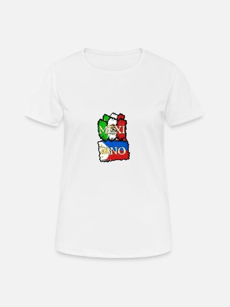 Philippinen Filipino Mexiko Puzzle DNA I Geschenk - Andningsaktiv T-shirt dam - vit