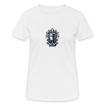 Galahad - T-shirt respirant Femme - blanc - Devant - AI Model Female 172 dark (172cm)