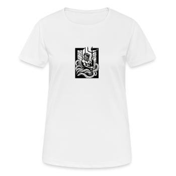 Zeus SW - T-shirt respirant Femme - blanc - Devant - AI Model Female 172 dark (172cm)