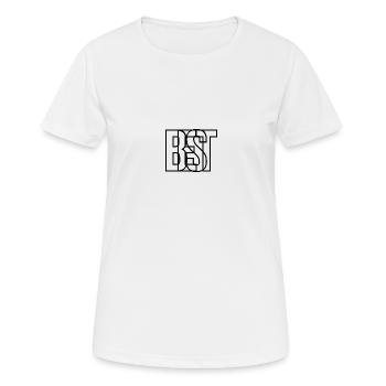 Le meilleur - T-shirt respirant Femme - blanc - Devant - AI Model Female 172 dark (172cm)